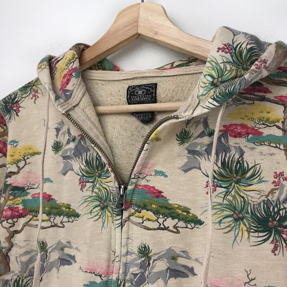 Lucky Brand Bonsai Tree Zip Up Hoodie - Picture 2 of 6